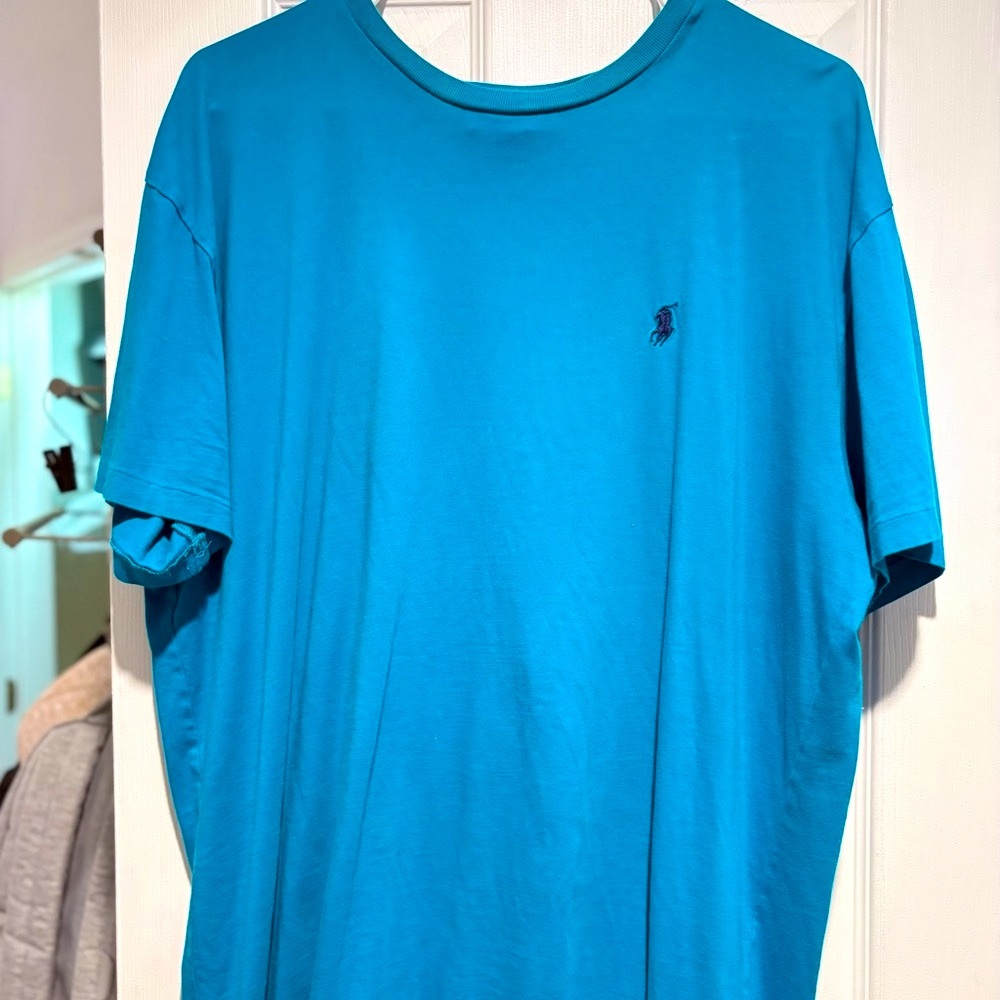 Ralph Lauren Teal Short Sleeve Tee